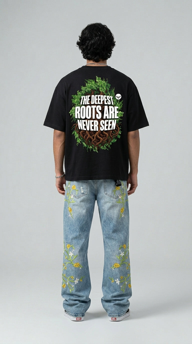 Rooted Black T-Shirt