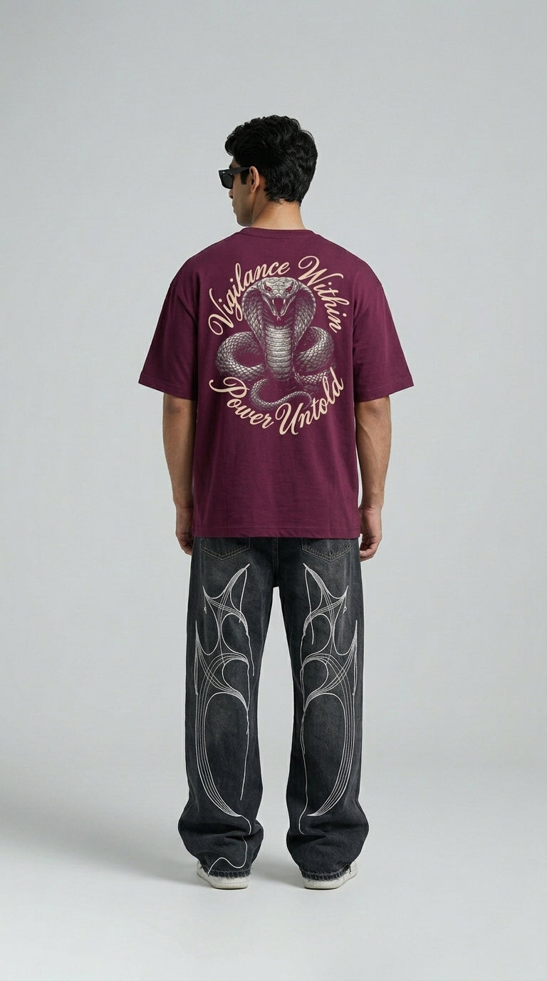 Untold Power Maroon T-Shirt