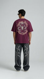 Untold Power Maroon T-Shirt