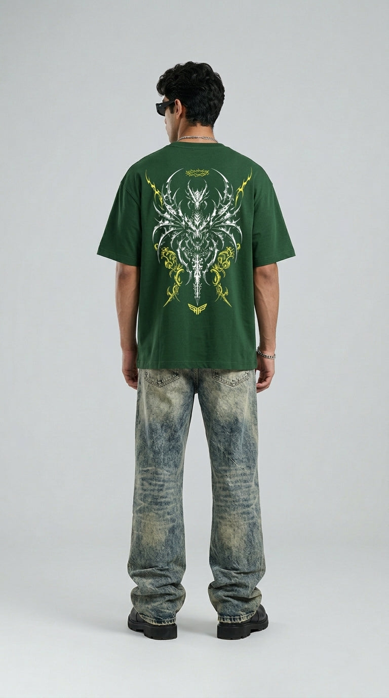 Void Dragon Bottle Green T-Shirt