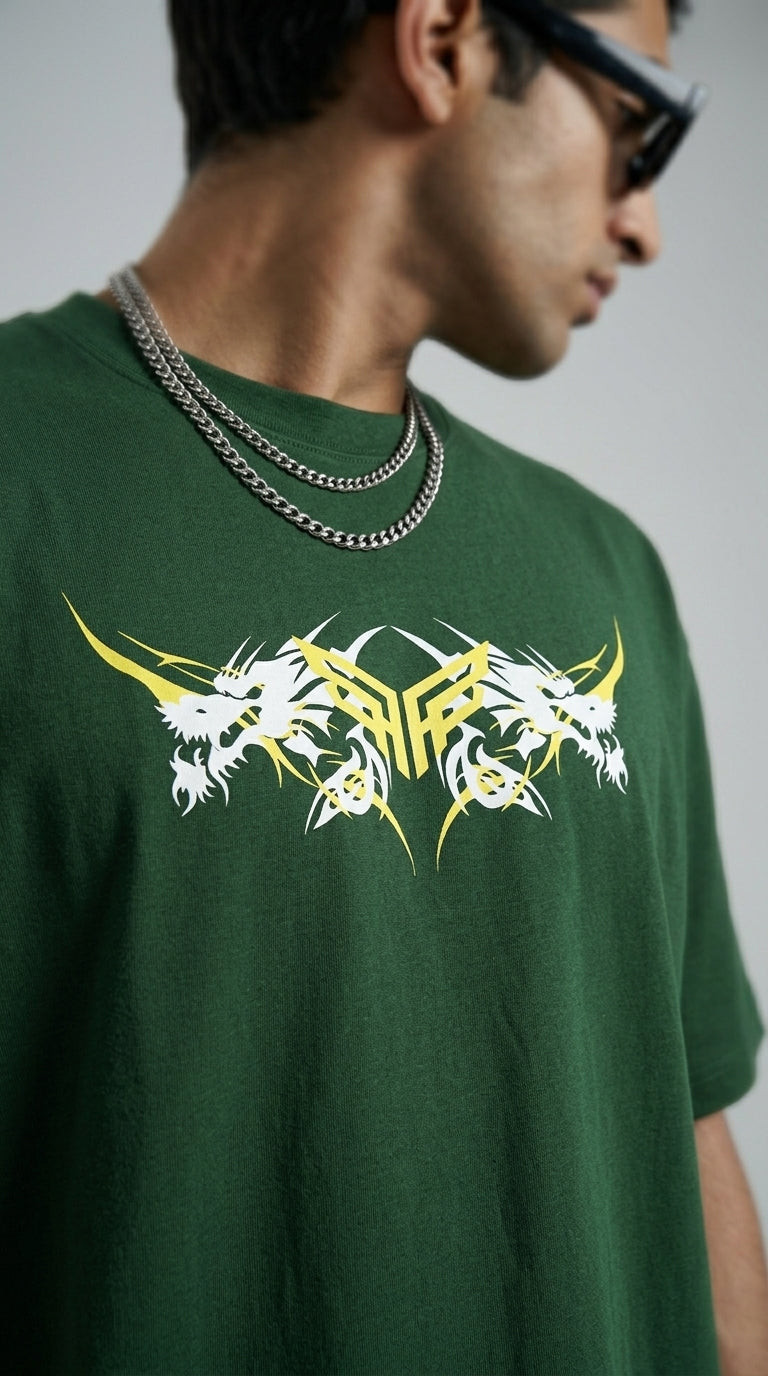 Void Dragon Bottle Green T-Shirt