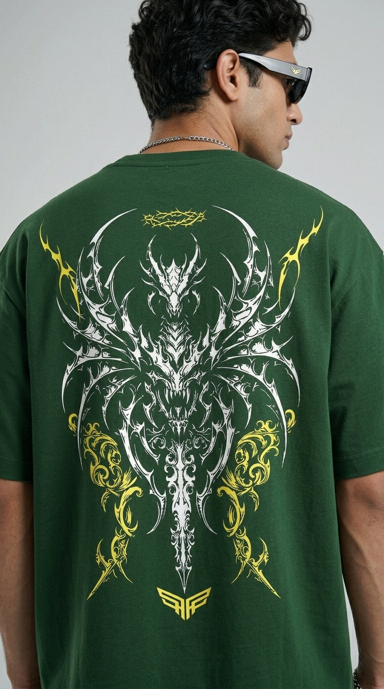 Void Dragon Bottle Green T-Shirt
