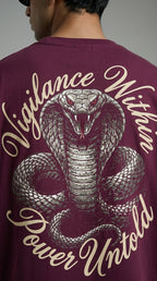 Untold Power Maroon T-Shirt