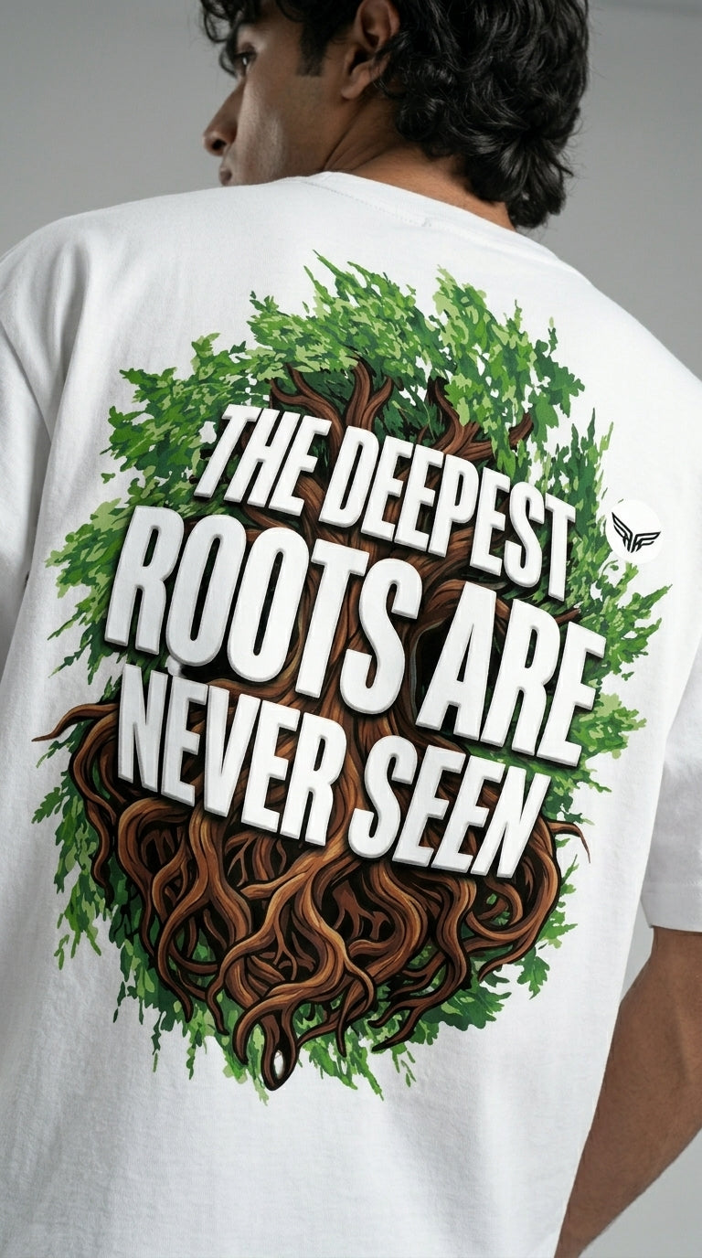 Rooted White T-Shirt