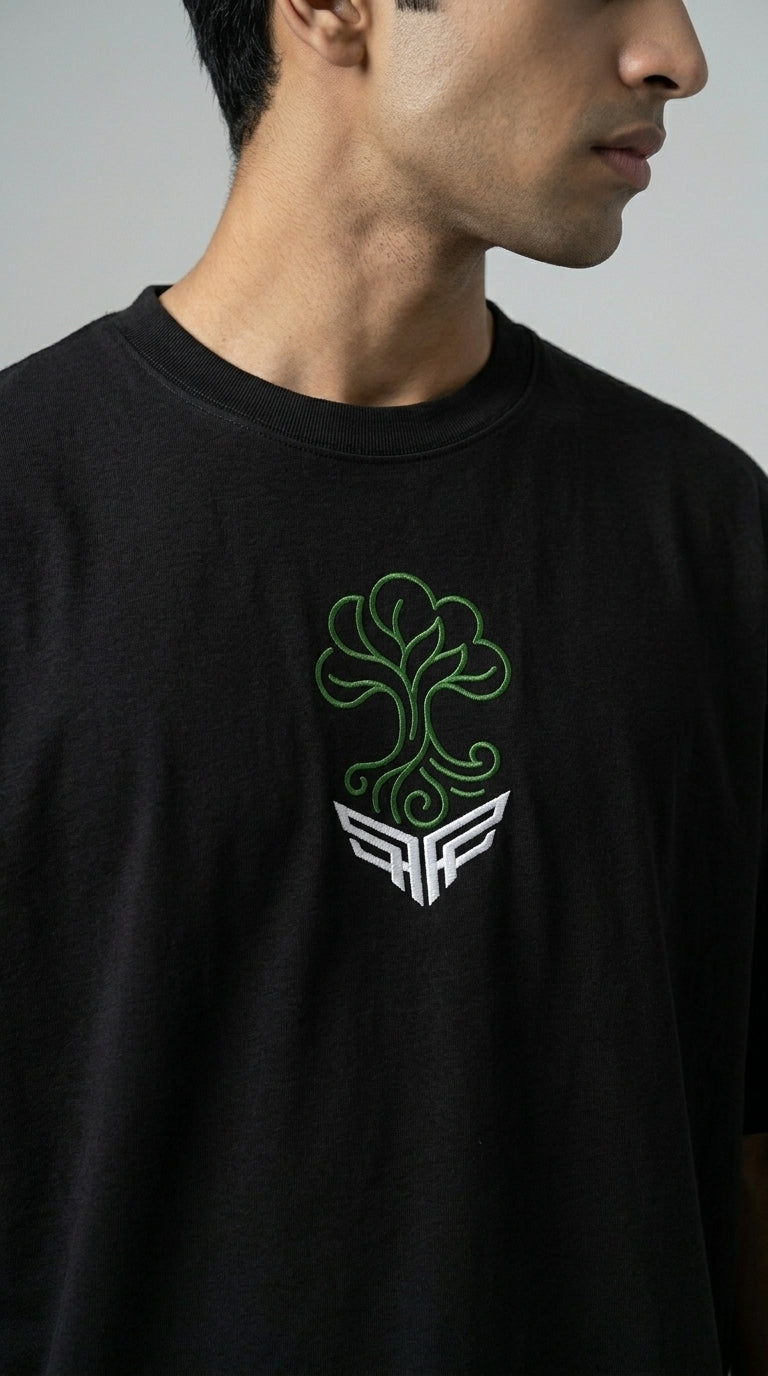 Rooted Black T-Shirt