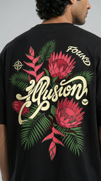Illusion Black T-Shirt
